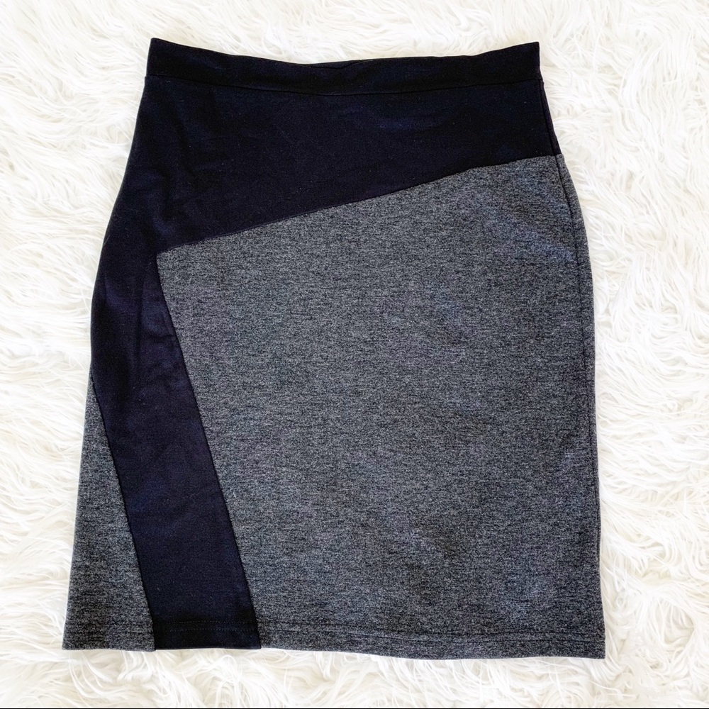 ART Gray and Black Skirt 6